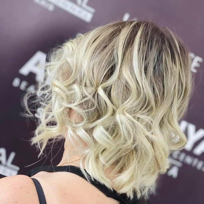 Balayage blond signature